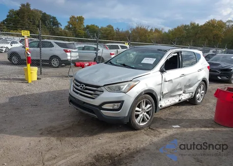 2013 Hyundai Santa Fe Sport 2.0T z USA, uszkodzony, nr VIN 5XYZW3LA9DG107642